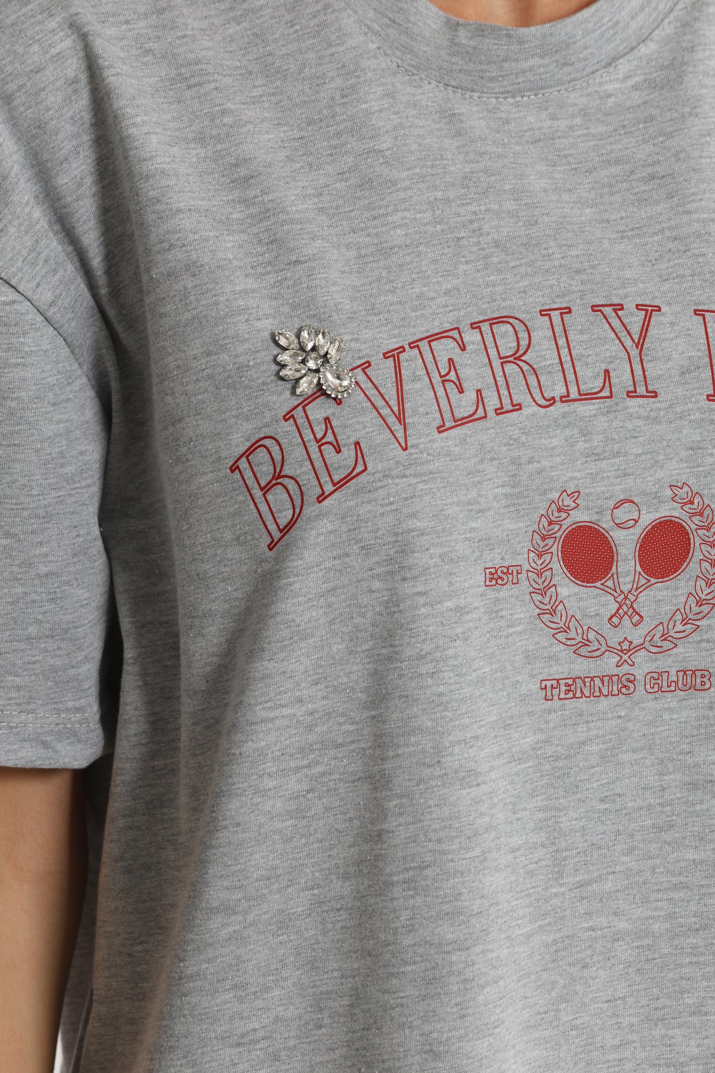 ABITO MEZZE MANICHE "BEVERLY HILLS" CON INSERTI IN PIZZO