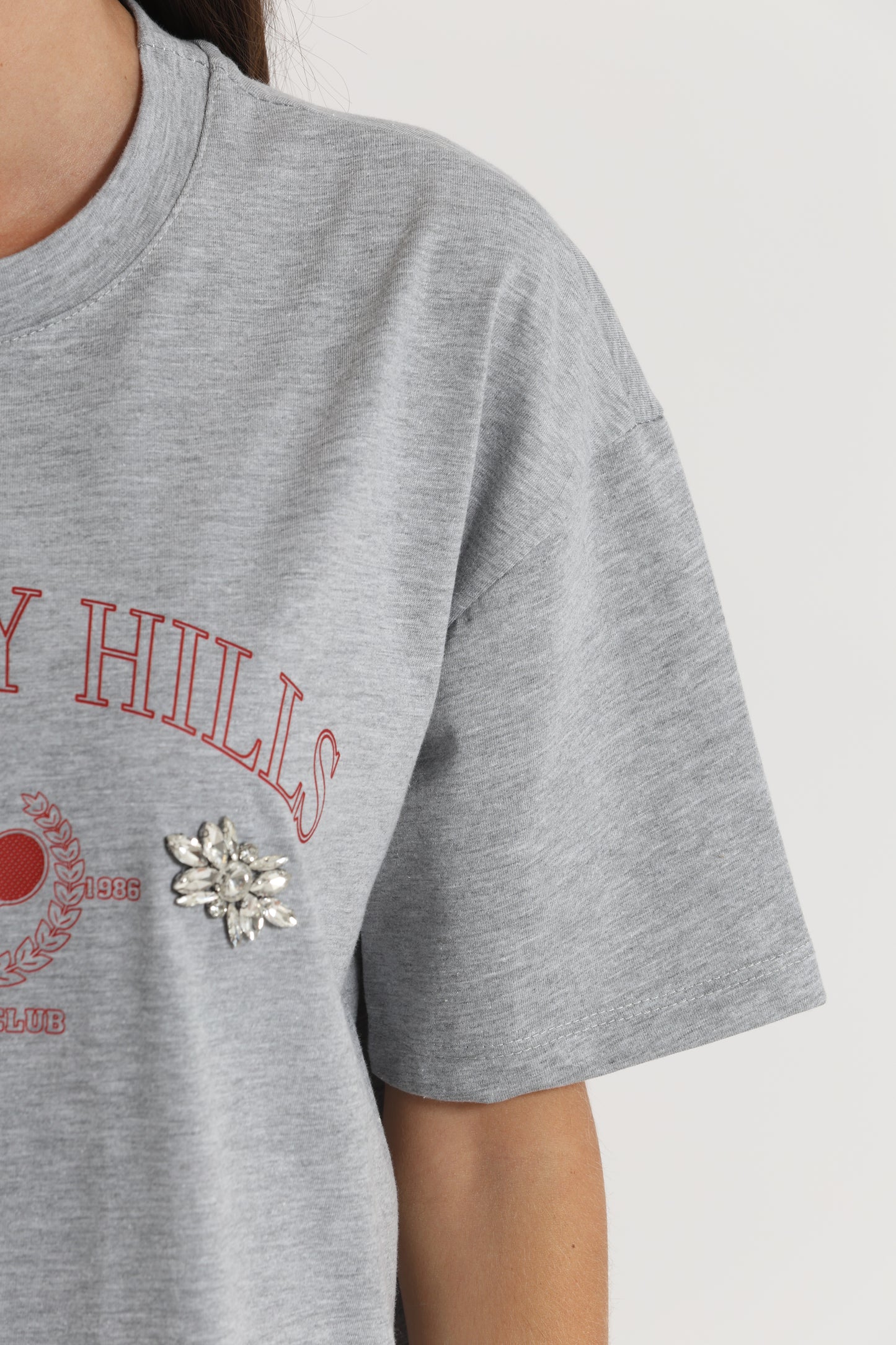 ABITO MEZZE MANICHE "BEVERLY HILLS" CON INSERTI IN PIZZO