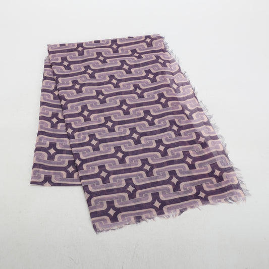 FOULARD CON STAMPA ARABA (135X135 cm)