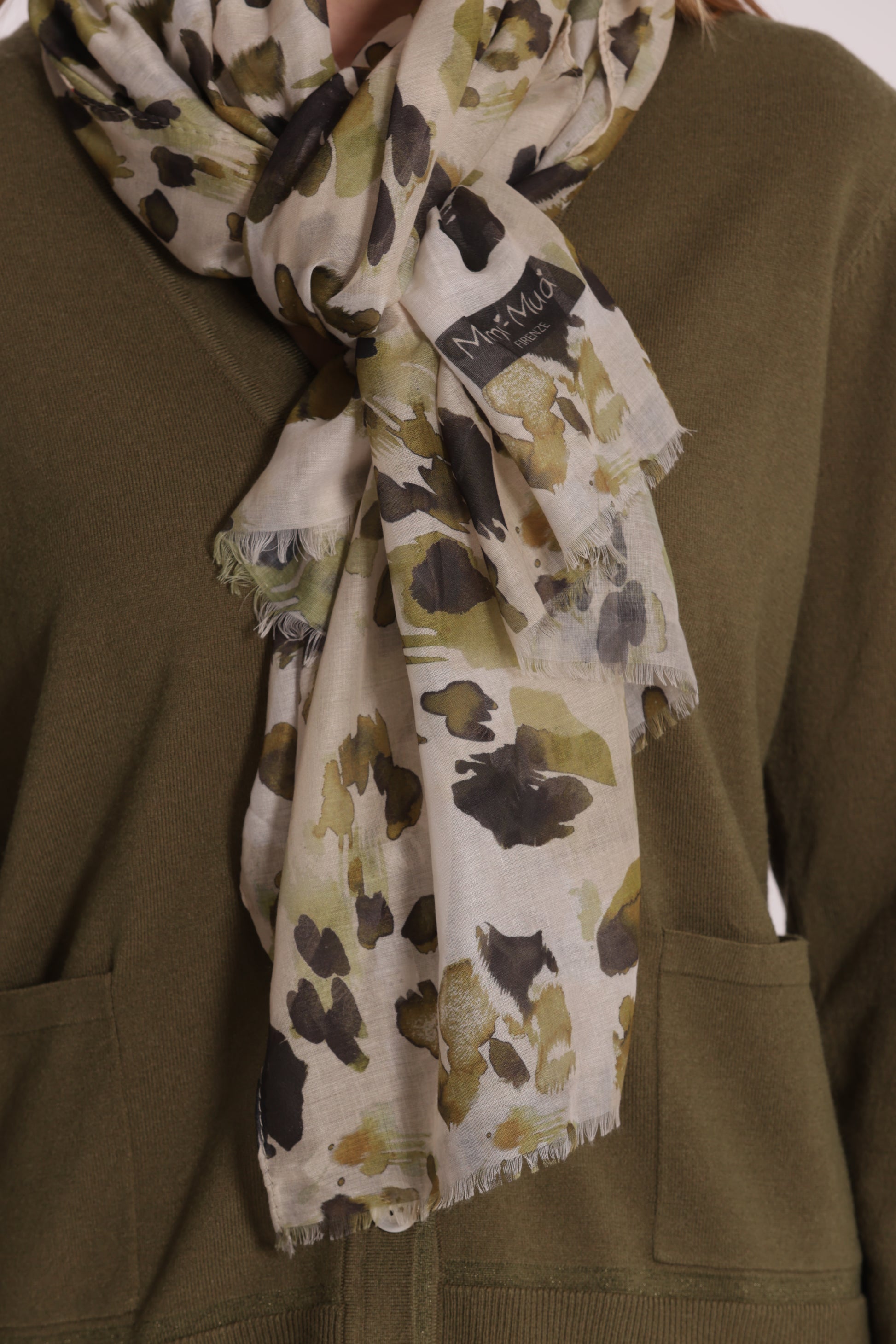 FOULARD IN FANTASIA LEO (180X80 cm)