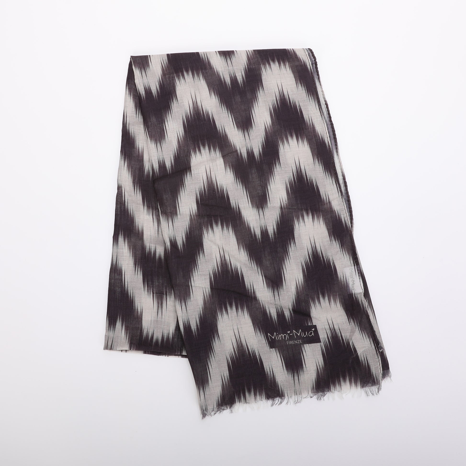 FOULARD IN FANTASIA CHEVRON (180X80 cm)