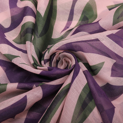 FOULARD IN FANTASIA BOTANICA (135X135 cm)