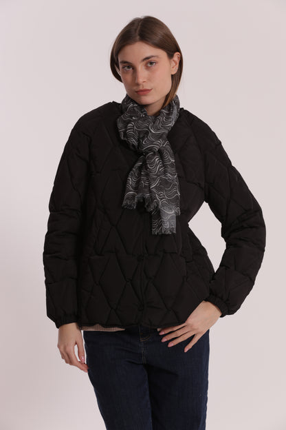 FOULARD STRISCE ONDULATE (180X80 cm)