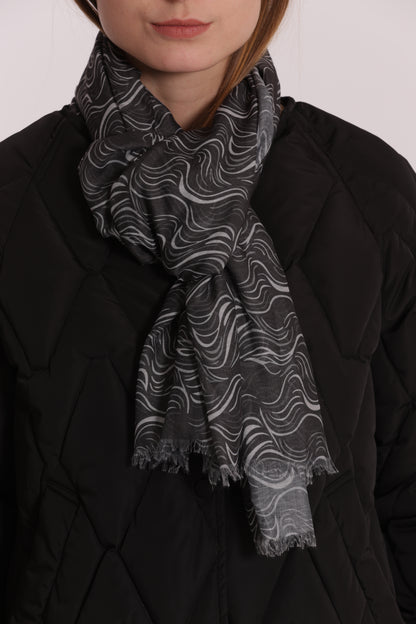 FOULARD STRISCE ONDULATE (180X80 cm)