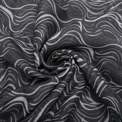 FOULARD STRISCE ONDULATE (180X80 cm)