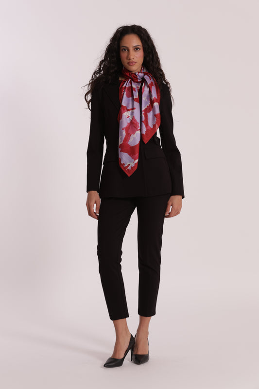 FOULARD MACCHIE IRREGOLARI (90X90 cm)