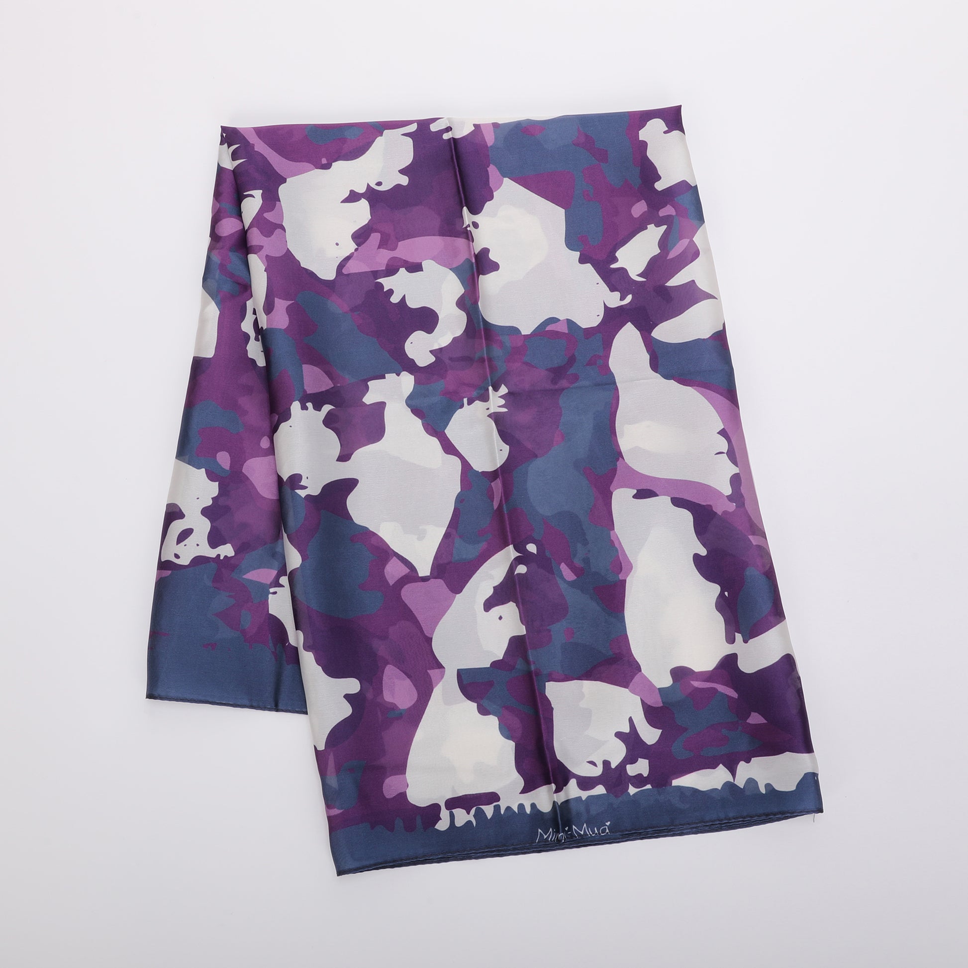 FOULARD MACCHIE IRREGOLARI (90X90 cm)