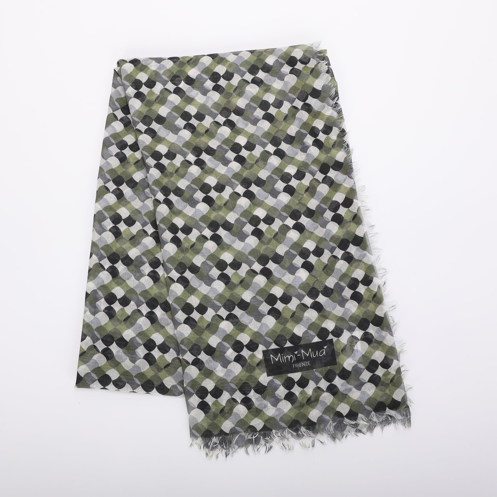 FOULARD POIS IN MOVIMENTO (135X135 cm)