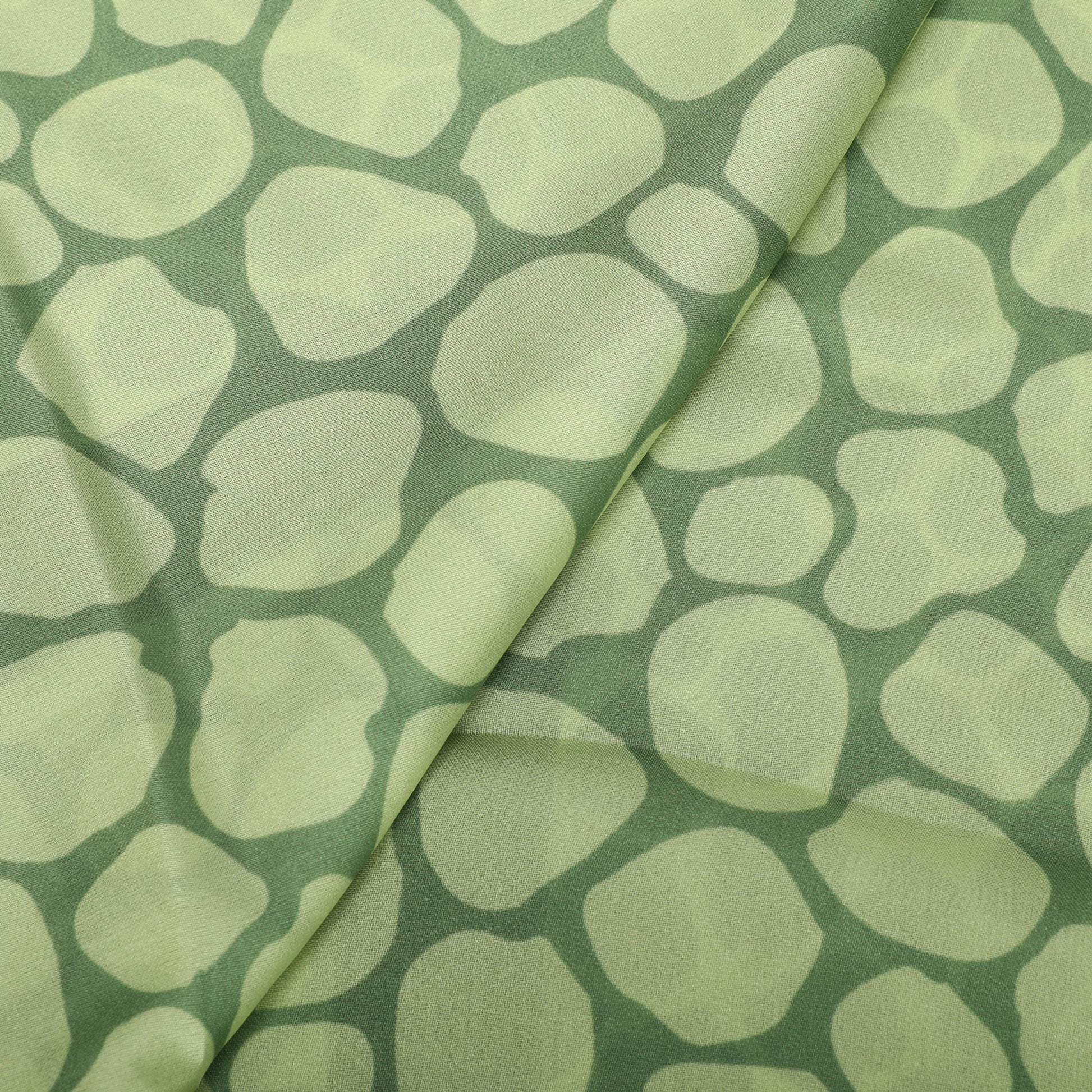 FOULARD POIS IRREGOLARI CON CORNICE (90X90 cm)