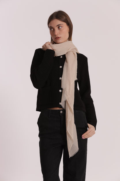 FOULARD TINTA UNITA (180X80 cm)