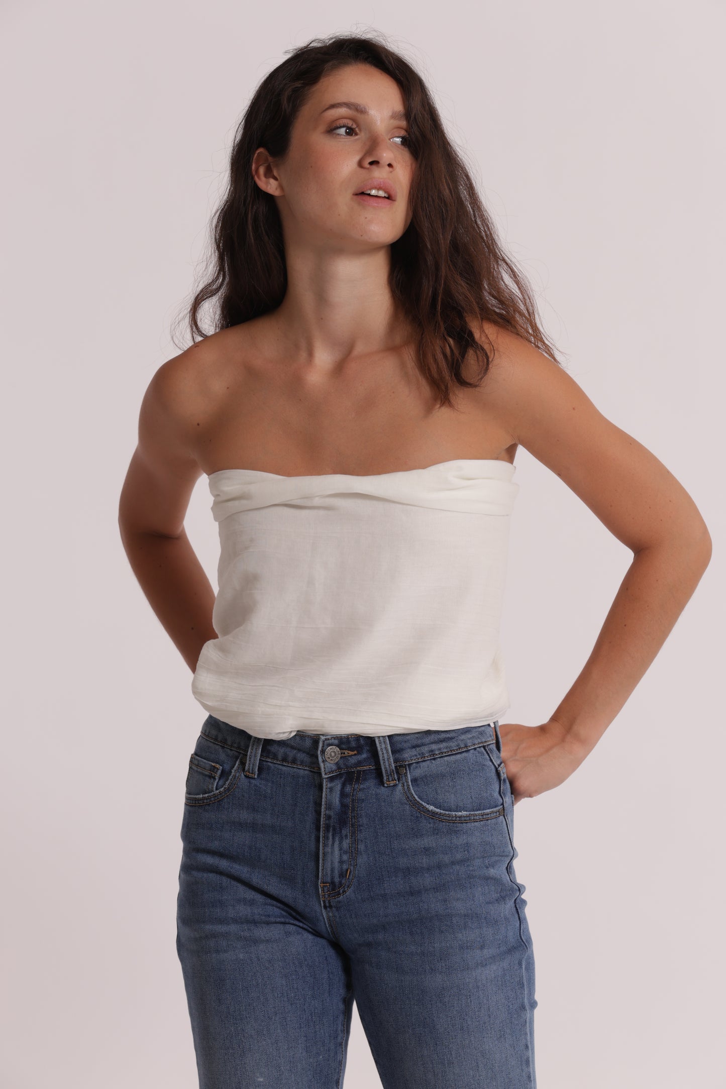 FOULARD TINTA UNITA (180X80 cm)