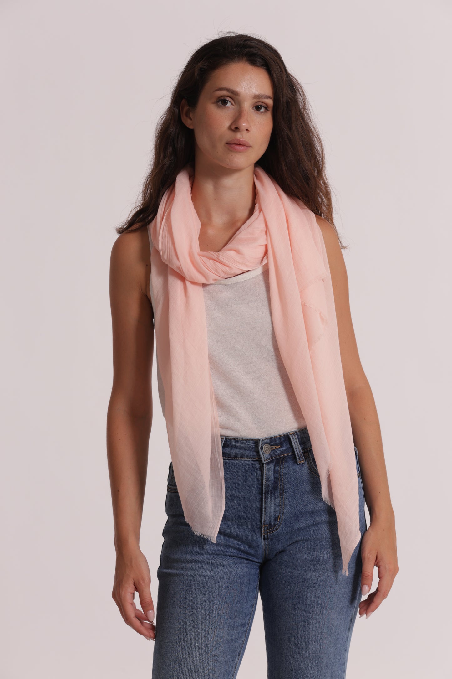 FOULARD TINTA UNITA (180X80 cm)