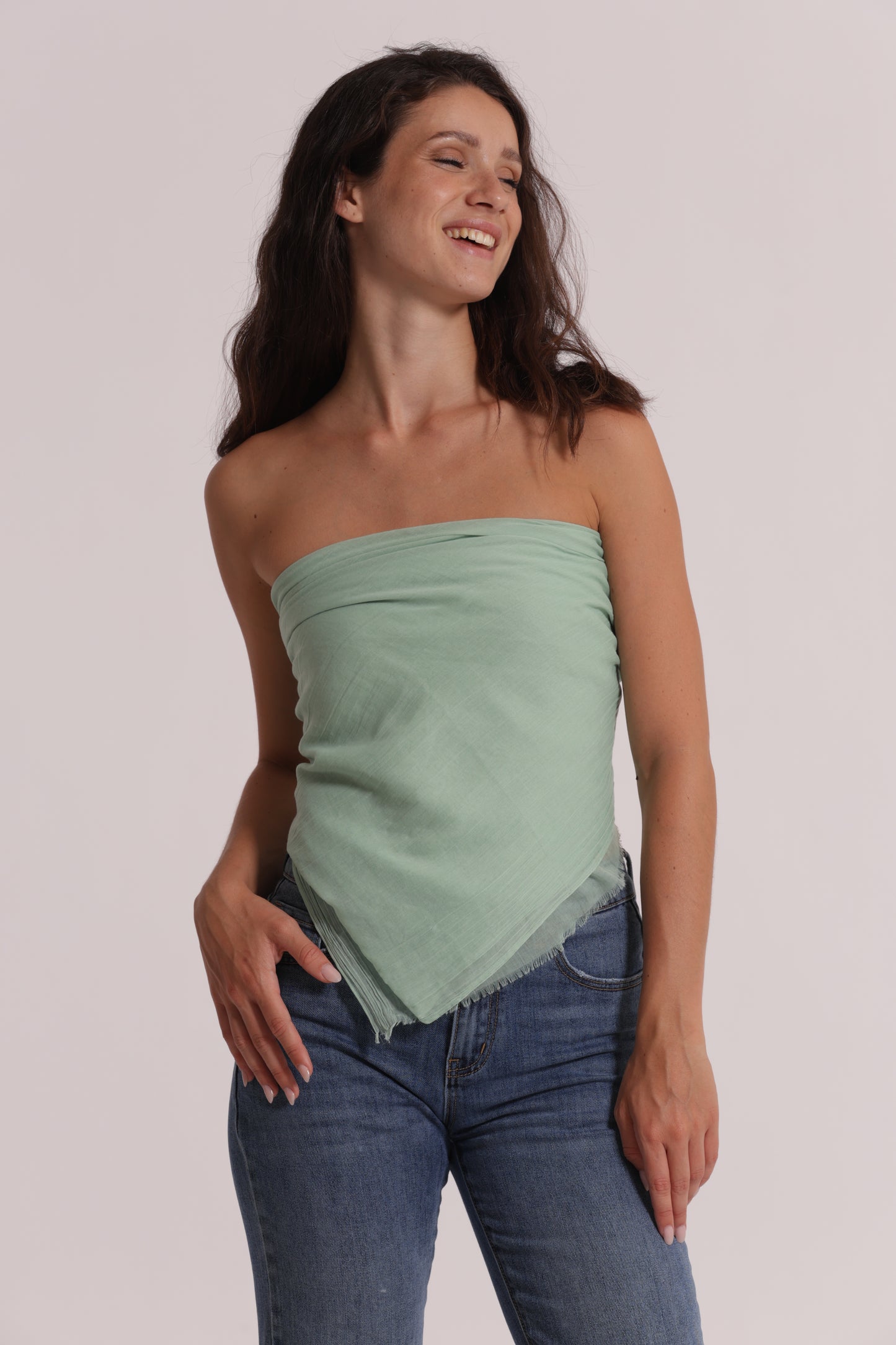 FOULARD TINTA UNITA (180X80 cm)