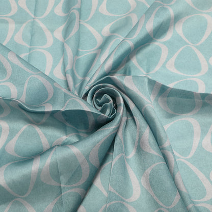 FOULARD CON CERCHIETTI ASIMMETRICI (90X90 cm)