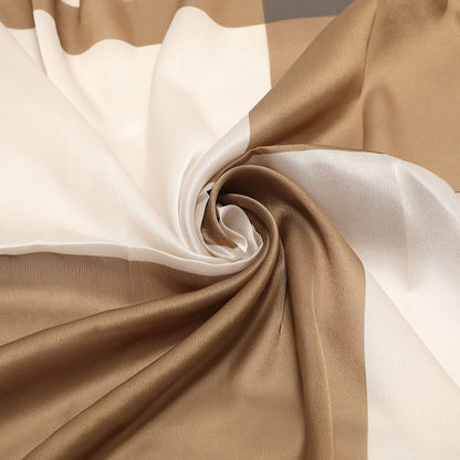 FOULARD CON CORNICE A PALLINI (90X90 cm)
