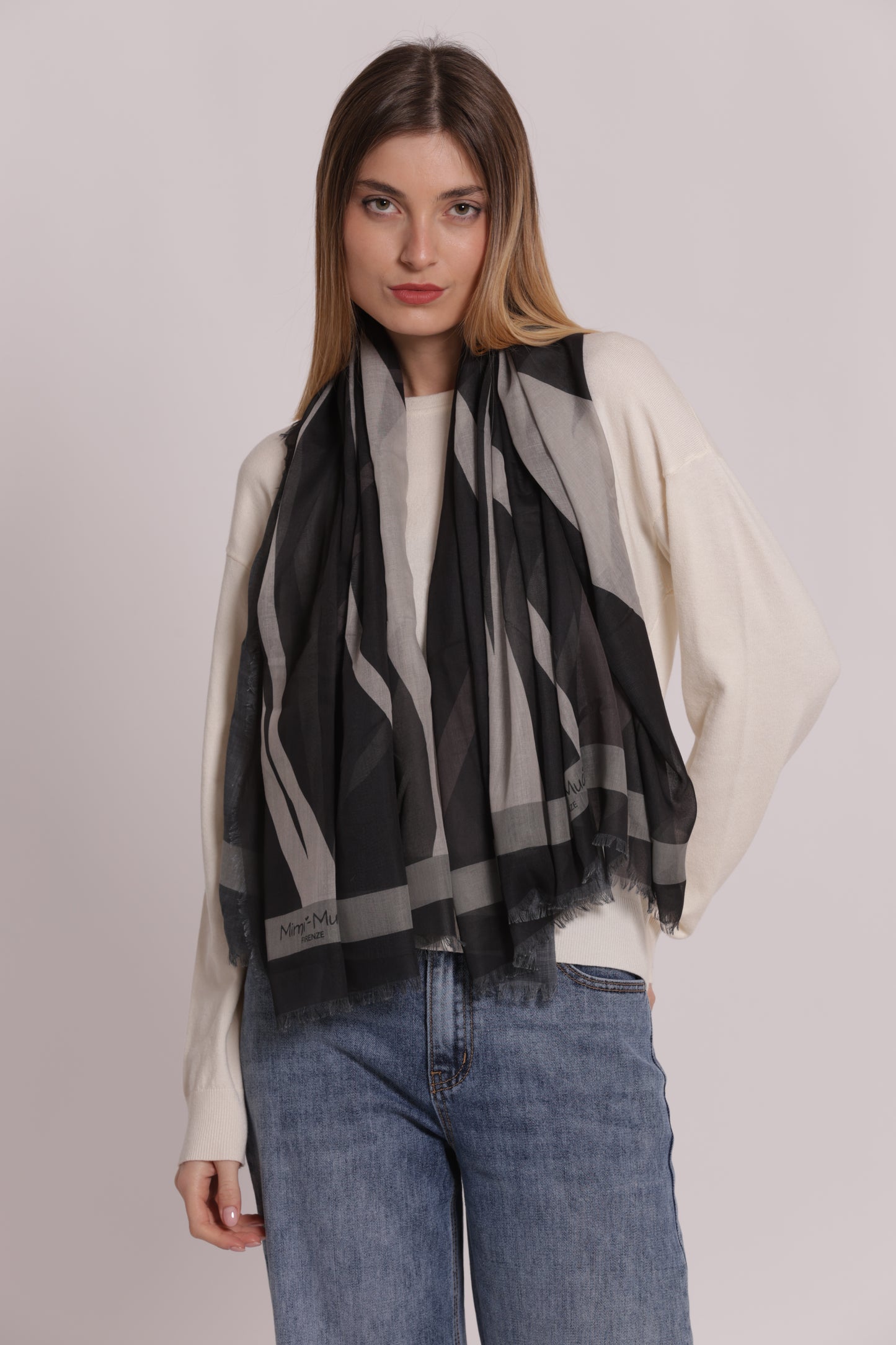 FOULARD STAMPA KINTSUGI (135X135 cm)