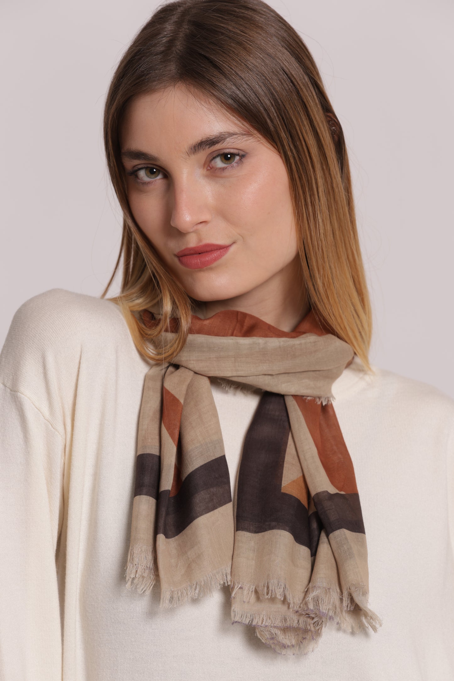 FOULARD STAMPA KINTSUGI (135X135 cm)
