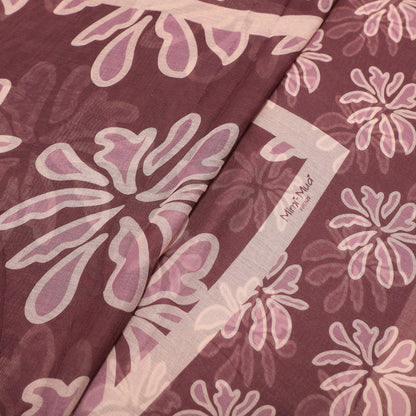FOULARD FLOWER BOTTOM (135X135 cm)