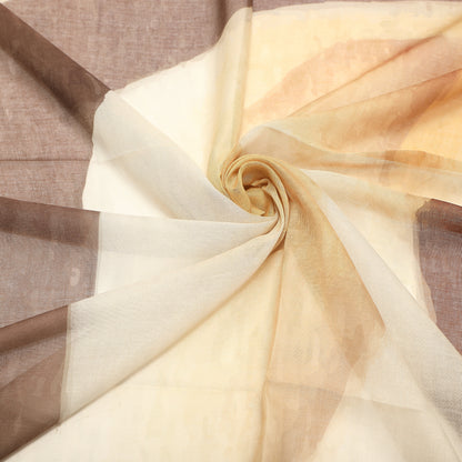 FOULARD CON FIORI CALLE (135X135 cm)