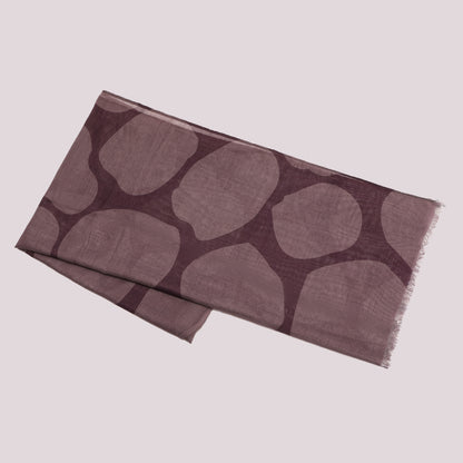 FOULARD CON MACULATO (180X80 cm)