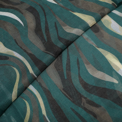 FOULARD CON STRISCE EFFETTO ZEBRA (180X80 cm)