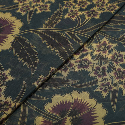 FOULARD STAMPA FLOREALE VINTAGE (180X80 cm)
