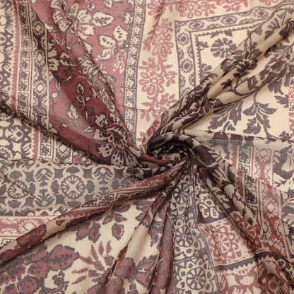 FOULARD IN FANTASIA PATCHWORK FLOREALE (180X80 cm)