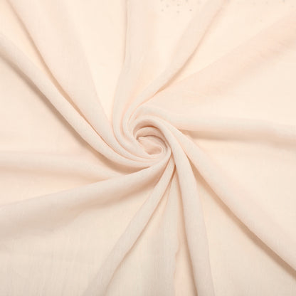 FOULARD IN TINTA UNITA CON STRASS (180X80 cm)