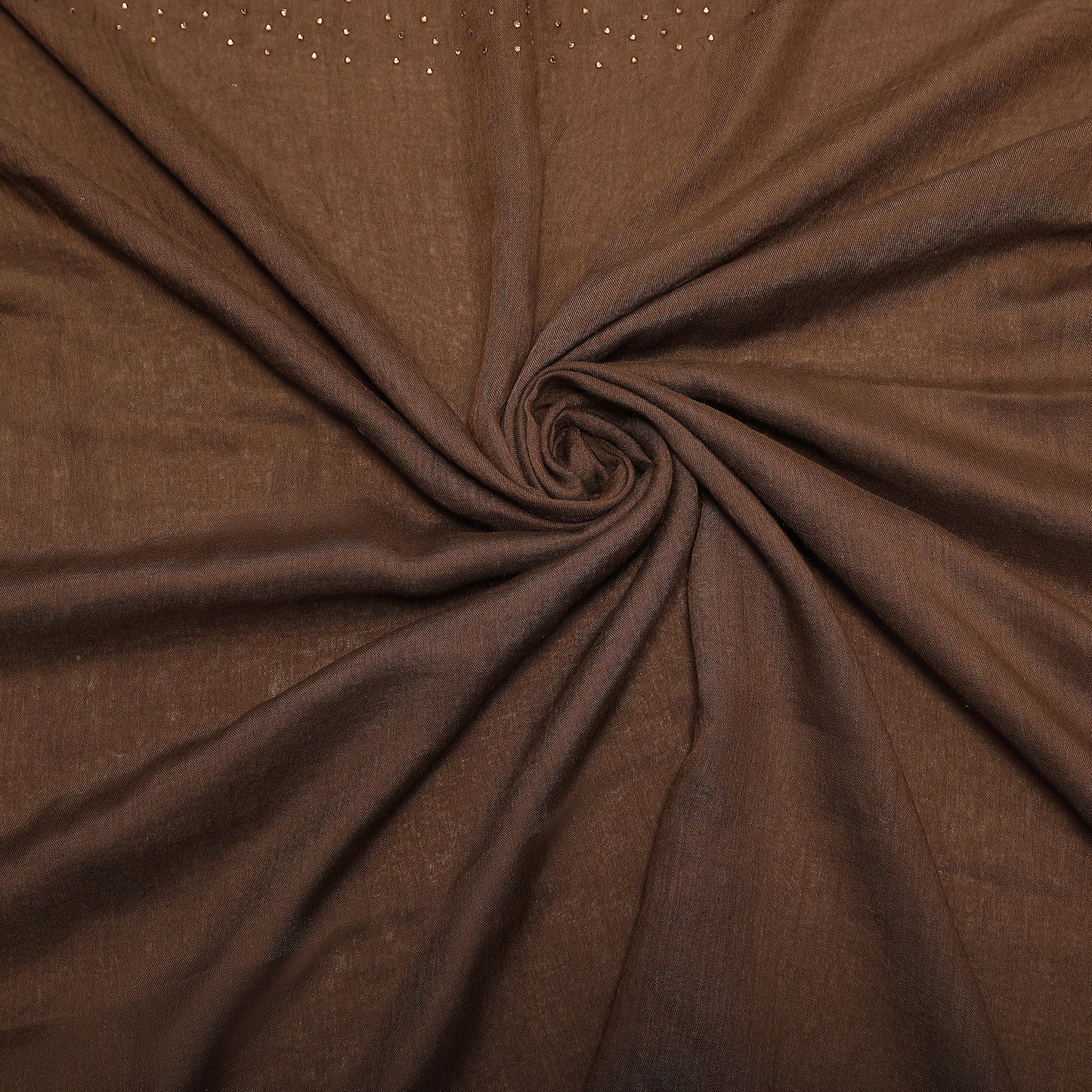 FOULARD IN TINTA UNITA CON STRASS (180X80 cm)