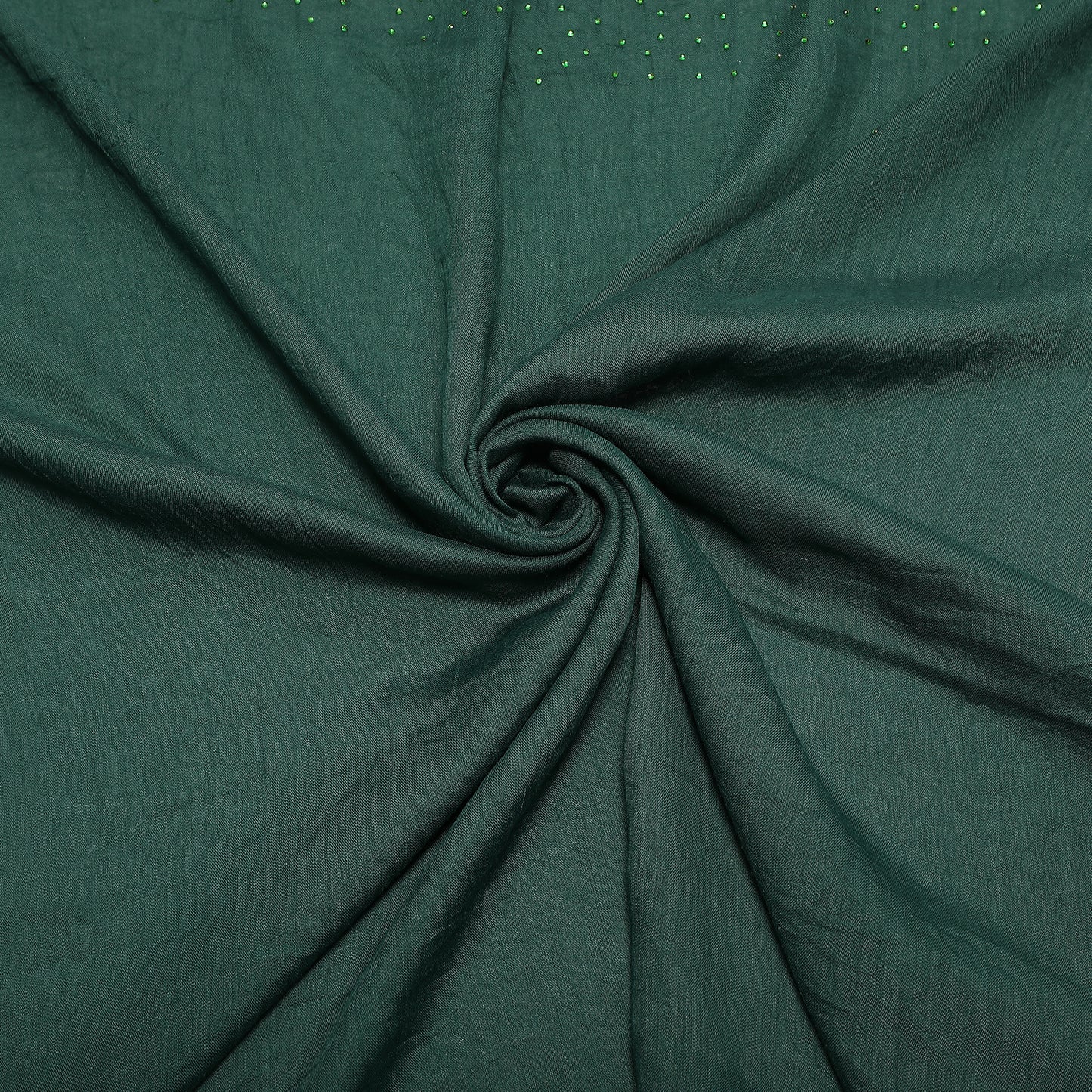 FOULARD IN TINTA UNITA CON STRASS (180X80 cm)