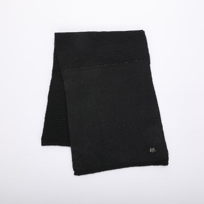 SCIARPA CON DETTAGLIO LUREX E STRISCIA DI STRASS