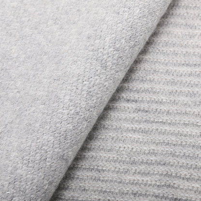 SCIARPA CON DETTAGLIO LUREX E STRISCIA DI STRASS