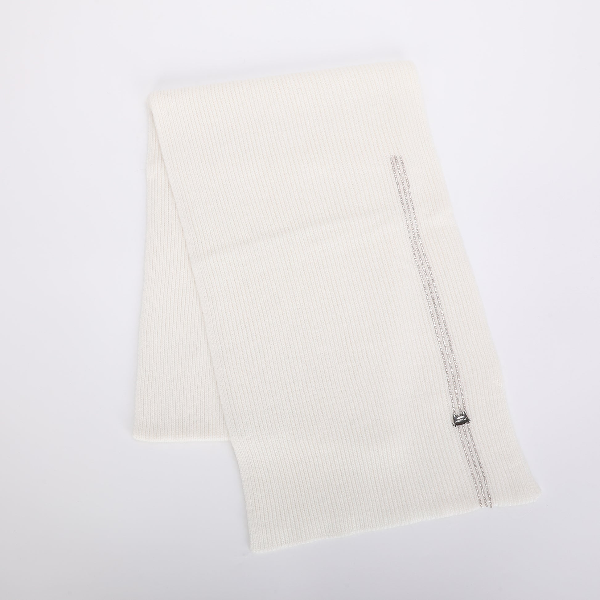 SCIARPA CON 3 STRISCE DI STRASS