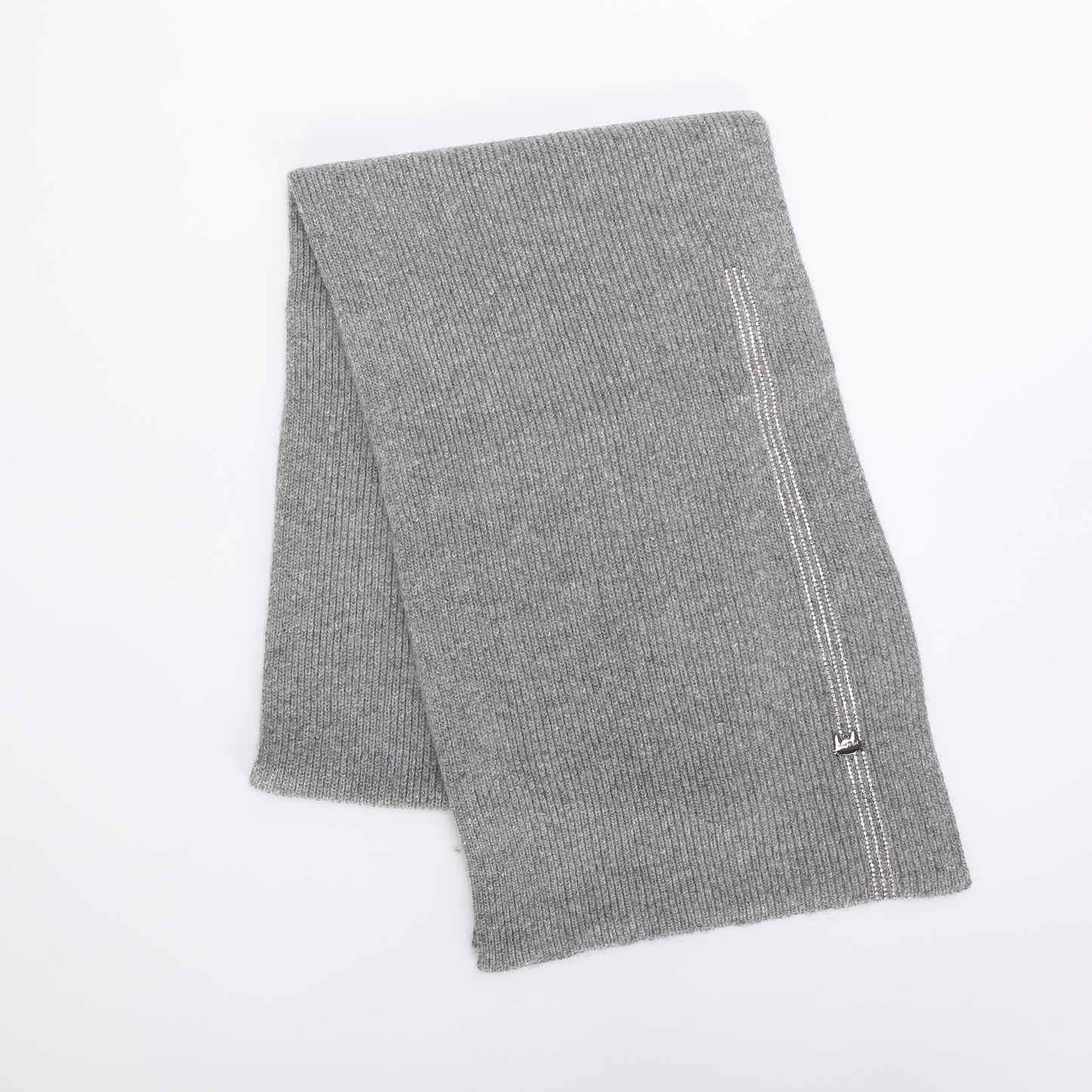 SCIARPA CON 3 STRISCE DI STRASS