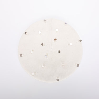 BASCO CON PERLE E PAILLETTES