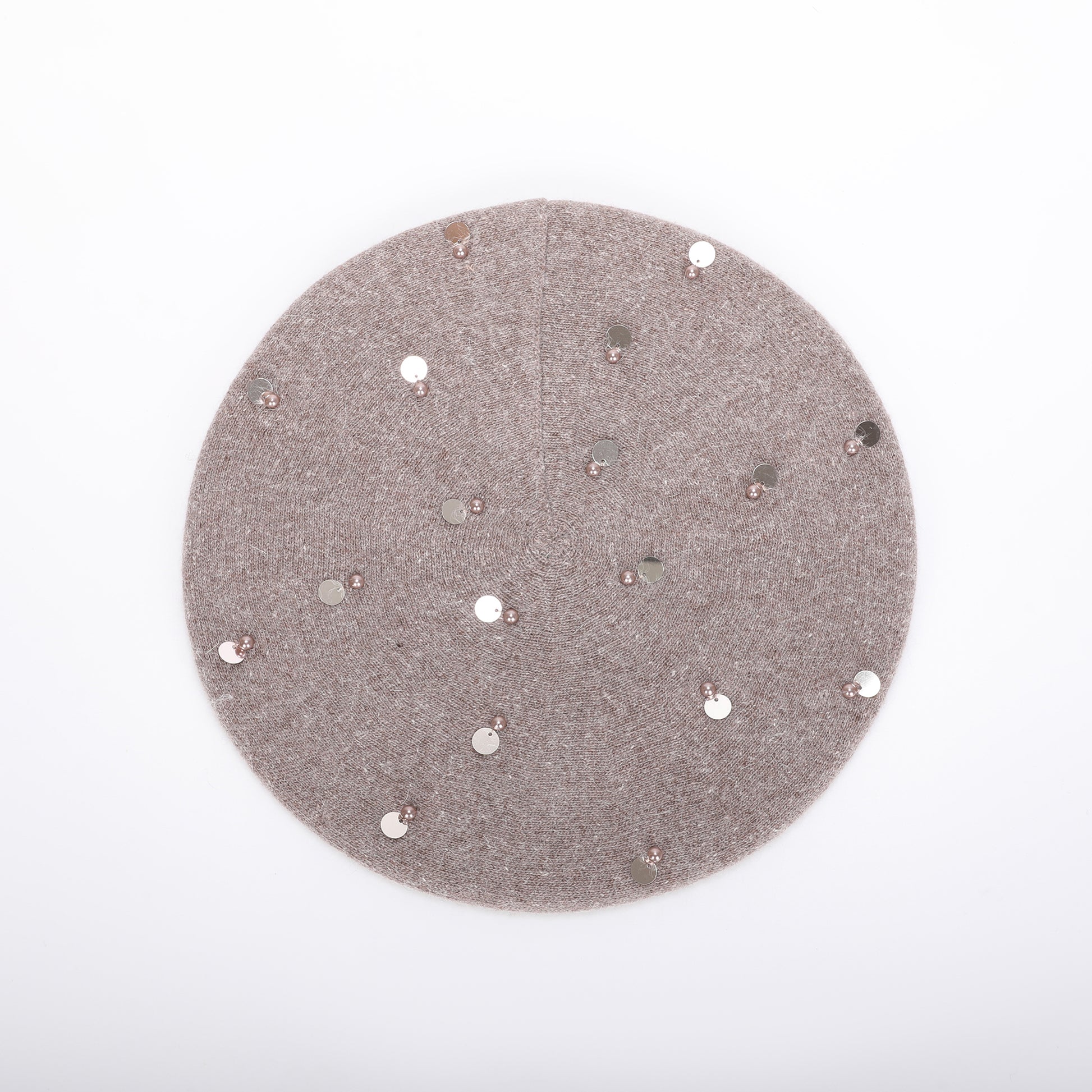 BASCO CON PERLE E PAILLETTES