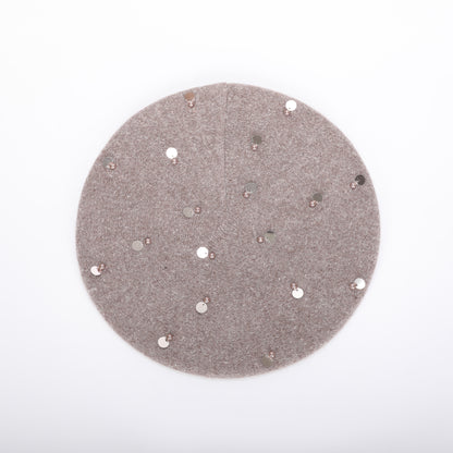 BASCO CON PERLE E PAILLETTES