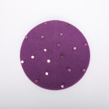 BASCO CON PERLE E PAILLETTES