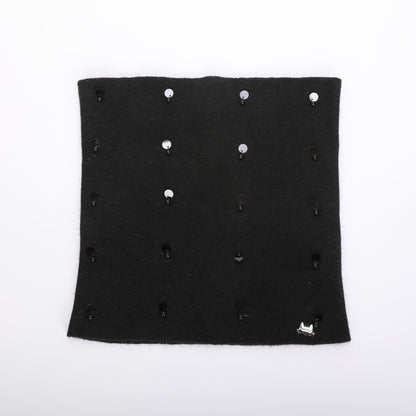 GIROCOLLO CON PERLE E PAILLETTES