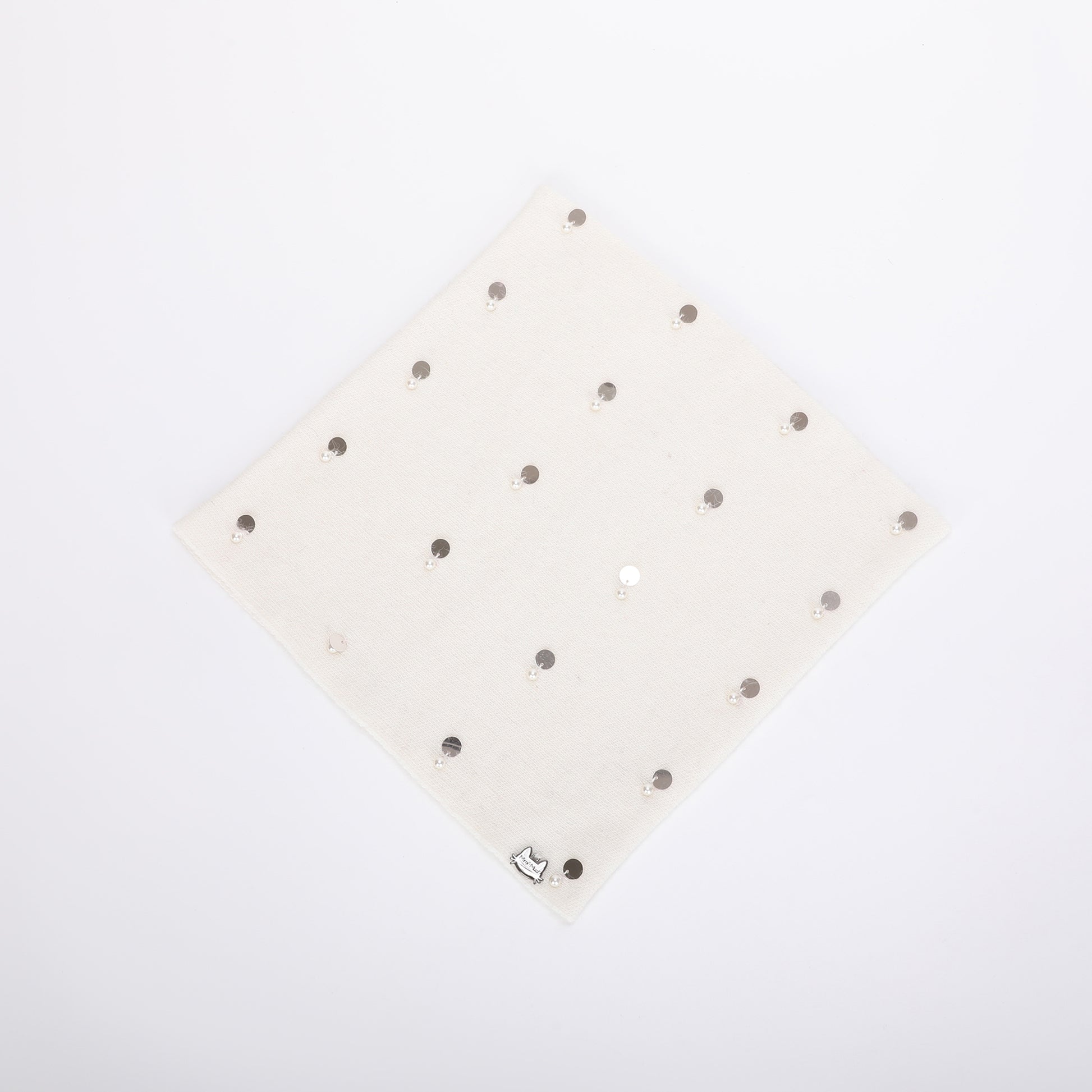 GIROCOLLO CON PERLE E PAILLETTES