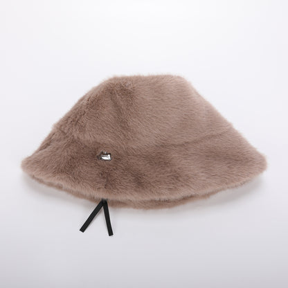 CAPPELLO CLOCHE CON PELO MORBIDO
