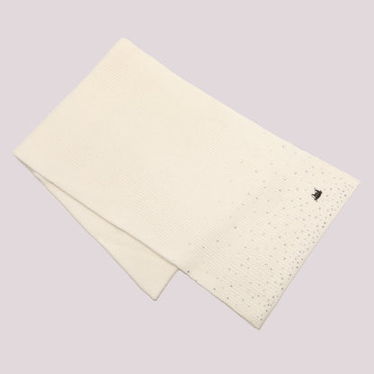 SCIARPA CON PIOGGIA DI STRASS