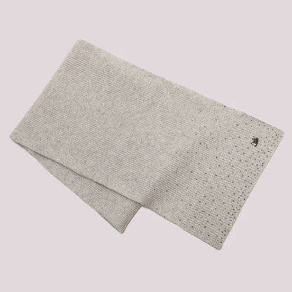 SCIARPA CON PIOGGIA DI STRASS