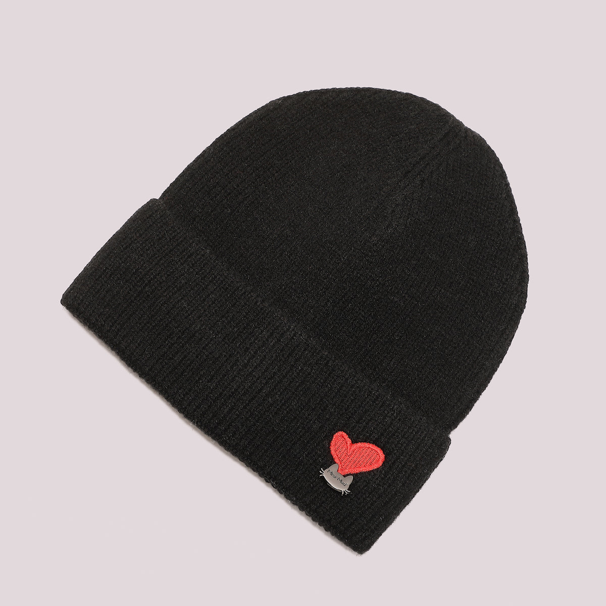 BERRETTO CON CUORE RICAMATO