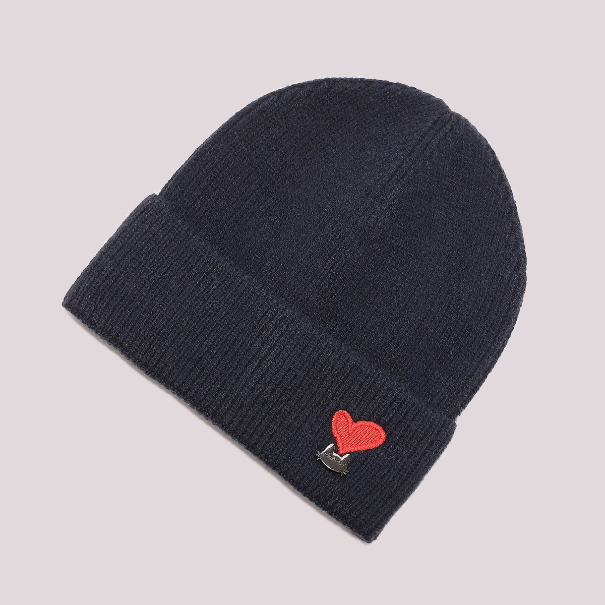 BERRETTO CON CUORE RICAMATO