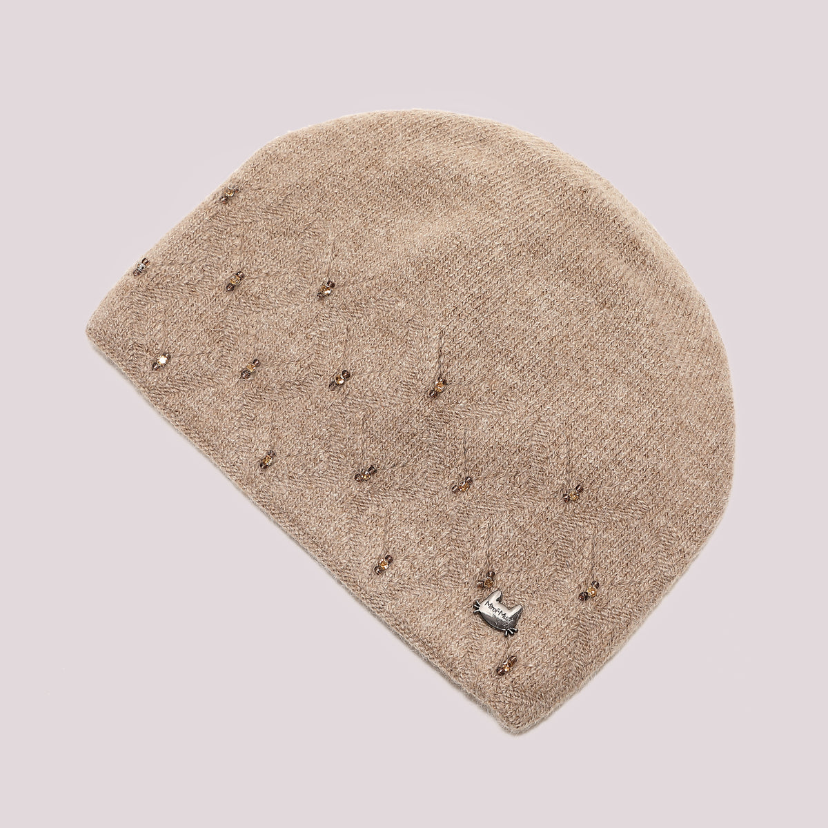 BERRETTO CON BORCHIETTE DI STRASS