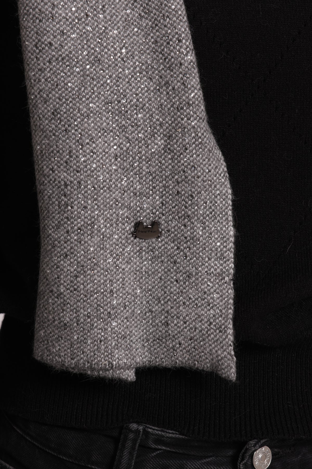 SCIARPA CON STRASS