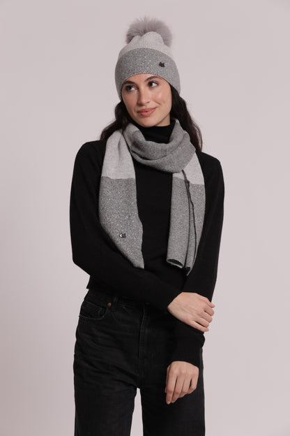 SCIARPA CON STRASS