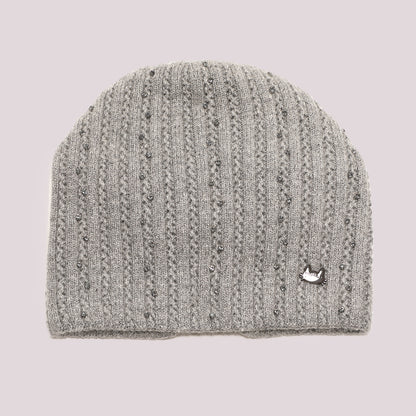 BERRETTO CON PICCOLE TRECCE CON STRASS