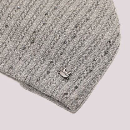 BERRETTO CON PICCOLE TRECCE CON STRASS